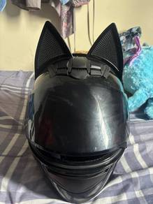 HNJ Cat Ear Fullface Helmet
