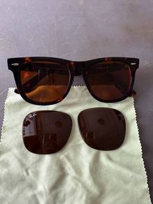 Ori Ray Ban Wayfarer RB2140 polarized brown lens