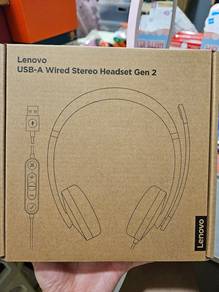 Lenovo USB-A Wired Stereo Headset Gen 2