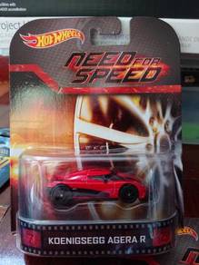 Hotwheels Koenigsegg Agera R need for speed
