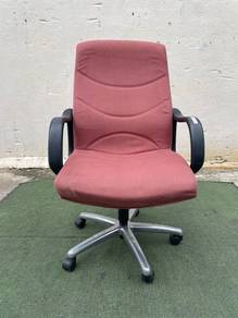 YC94H Kerusi Beroda Ofis High Back Arm Chair