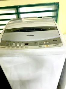 8kg Mesin Washing Automatic Basuh Panasonic Fully