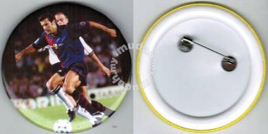 World Cup Football #17 Messi Spain Button Badge