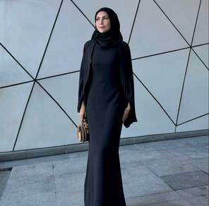 Midi Dress with Cardigan