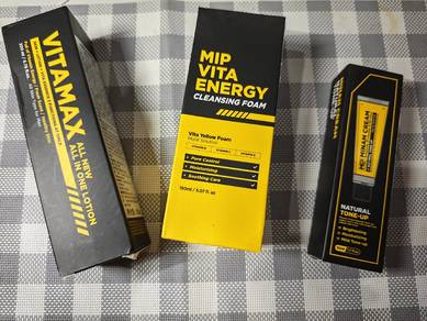 MIP K-Beauty Men's Grooming 3-Step Routine Set