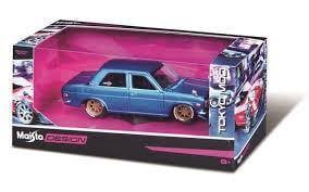 Maisto 1-24 (1971) Nissan Datsun 510 Blue