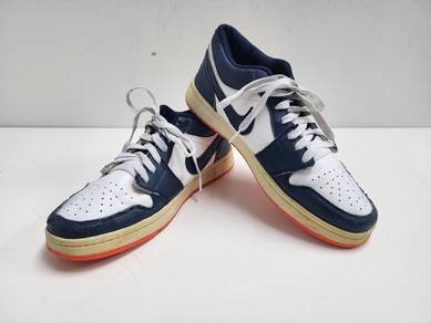 [8.5UK] Nike Air Jordan 1 Low Navy White Orange Sn