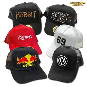 Custom Printing Logo Brush Cotton Trucker Cap