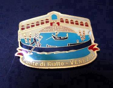 Metal Magnet - Ponte Di Rialto- Venezia (Italy)