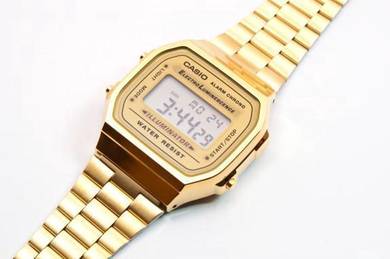 Watch- Casio A168WG GOLD -ORIGINAL