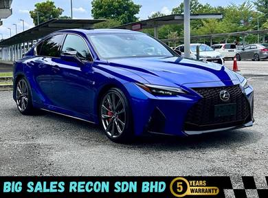 2021 Lexus IS 300 F SPORT MODE BLACK