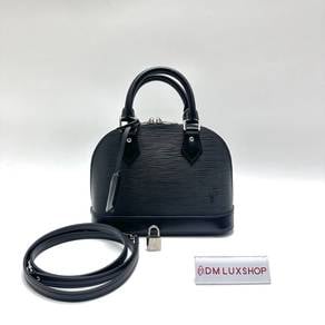 Preloved LV Black Epi Alma BB SHW