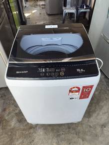 washing machine sharp 15kg elok lgi sekli hntr 
