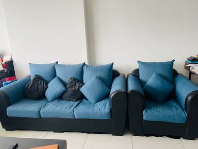 3+2+1 fabric upholstered sofa