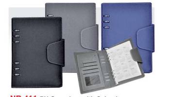 NB 411 PU organizer with calendar