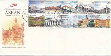 First Day Cover Asean Joint Issue Malaysia 2007