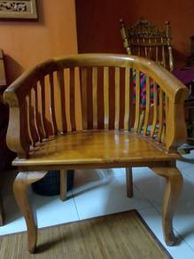 Kerusi Single Kayu Jati