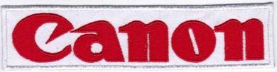 Canon Badge Embroidered Iron On Patch