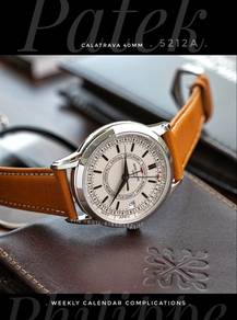 PP Patek Calatrava 40mm Weekly Calendar 5212A