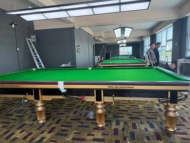 WILKAR Steel Block Snooker Table 12ft x 6ft