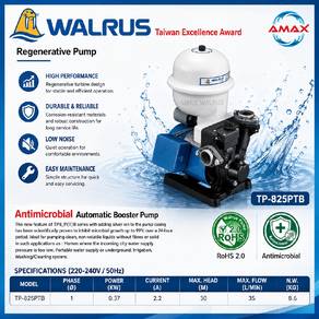 WALRUS TP825PTB Auto pump