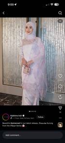 (like new) hijabistahub freesia kurung