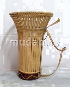 Borneo Rattan Basket - Vintage Item (1970s)