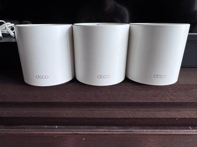 TP LINK DECO AX3000 WiFi 6 Mesh 3 Pack