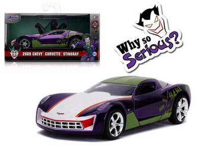 DC Comic - Joker 2009 Chevy Corvette Stingray
