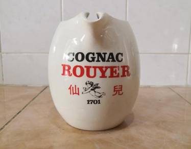 Cawan antique cognac rouyer pitcher mug