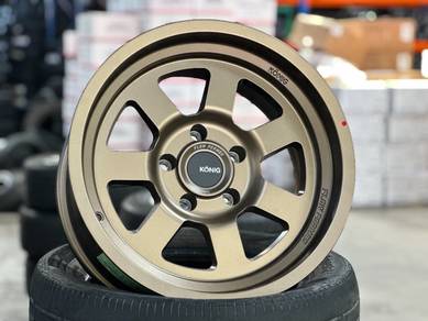 NEW 17 Konig HT2 Bronze Rim Jeep Wrangler Rubicon