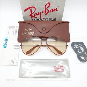 Rayban BL USA ODM LEATHERS POLKADOT CG BROWN 62MM