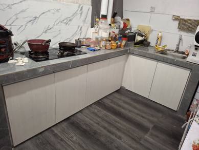kitchen cabinet quartzstone top tv console