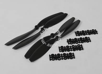 10x4.5 SF Props Black CW (2pc) CCW (2pc)