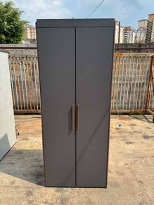 Tall Almari Baju Wardrobe 2 Door Cupboard Drawer