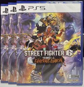 PS4 PS5 Street Fighter 6 Years 1-2 Fighters 1 2 12