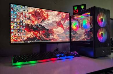 Pc 40 Game Ryzen 5 (i7 11th) RX6500XT Fullset