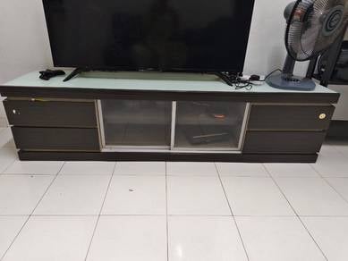 kabinet tv jualan pindah rumah 