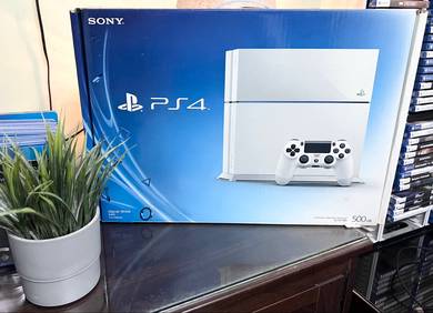 PS4 Fat Jailbreak 500GB Glacier White Phat Used