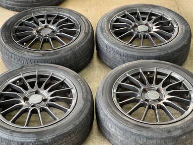 Sport Rim 15 Second Enkei RS05RR Siap Tayar Second
