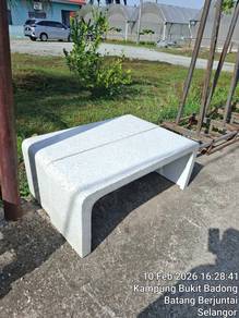 kerusi batu terazzo ku 120cm