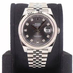 Brand New Aug 2026 Rolex Datejust 41 Slate Grey