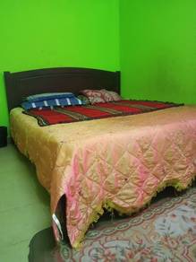 KATiL KAYU SAIZ QUEEN KUKUH TERBAEKK