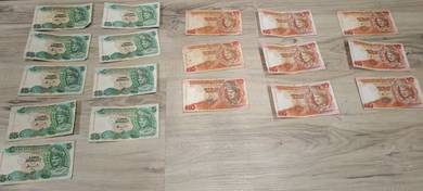 80s . collection limited Ringgit Currency