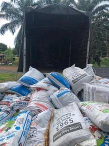 Sabut halus untuk tanaman guni besar