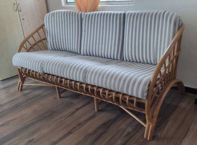 3 Seater Rattan Sofa