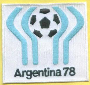 1978 11th FIFA World Cup Argentina Football Patch