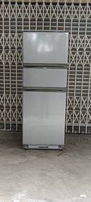 Elba 3 Door Refrigerator Fridge 350Liter