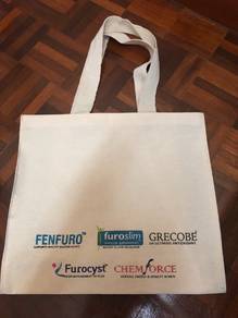 Printed Canvas Tote Bag