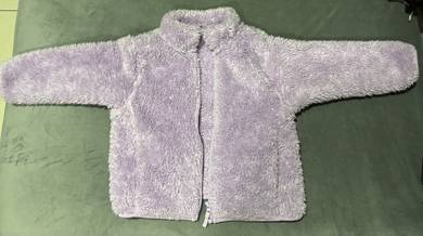 Uniqlo Kids Fluffy Yarn Fleece Full-Zip Jacket
